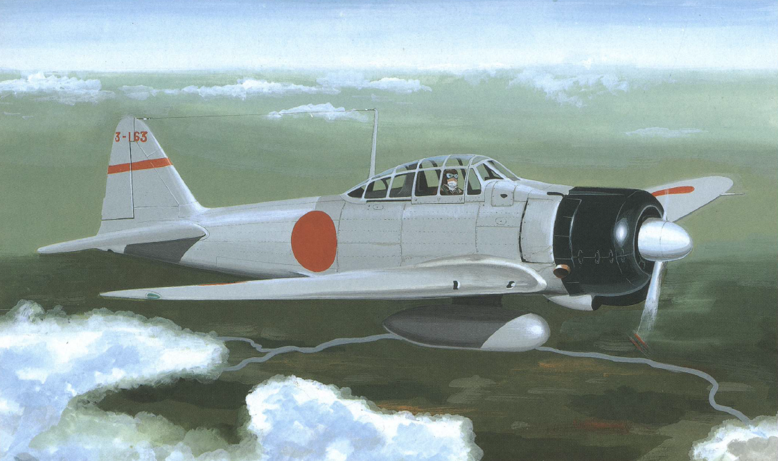 太平洋战争期间日本海军航空队舰载战斗机的涂装规则是怎样的? - 知乎