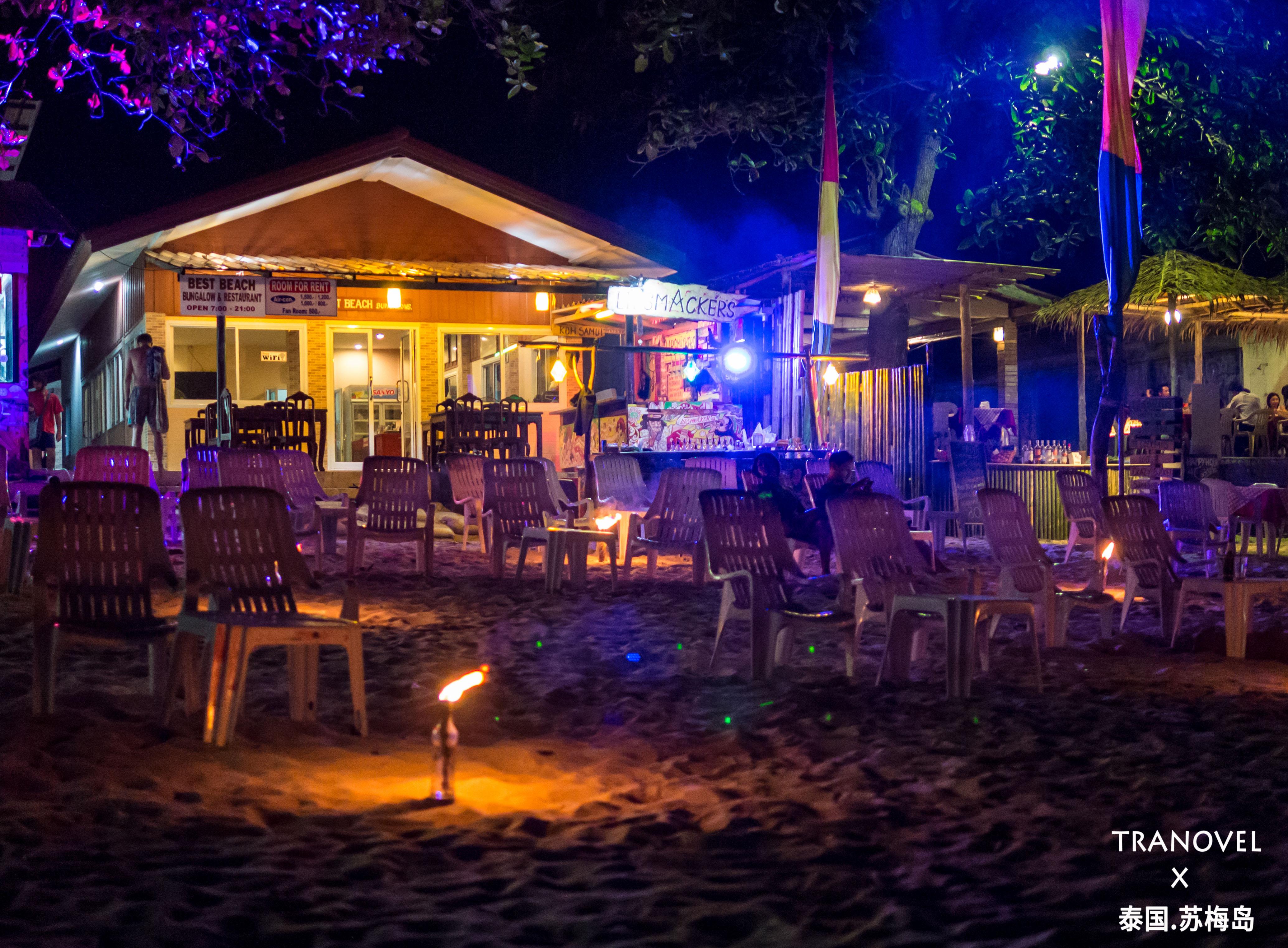 *查汶海滩旁边的酒吧*central festival旁边的露天酒吧*露天酒吧的