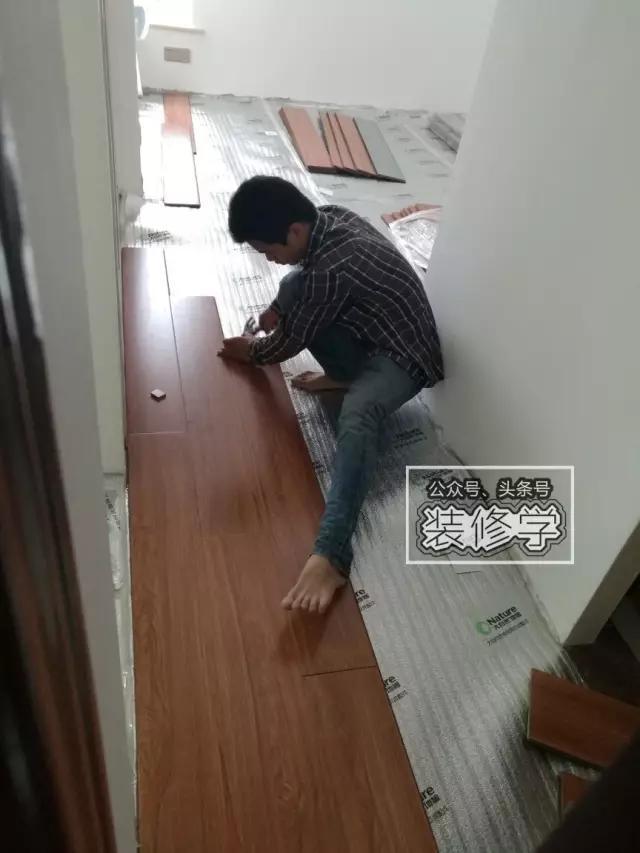 （木地板知识）50张图带你看完强化地板安装全过程 - 知乎