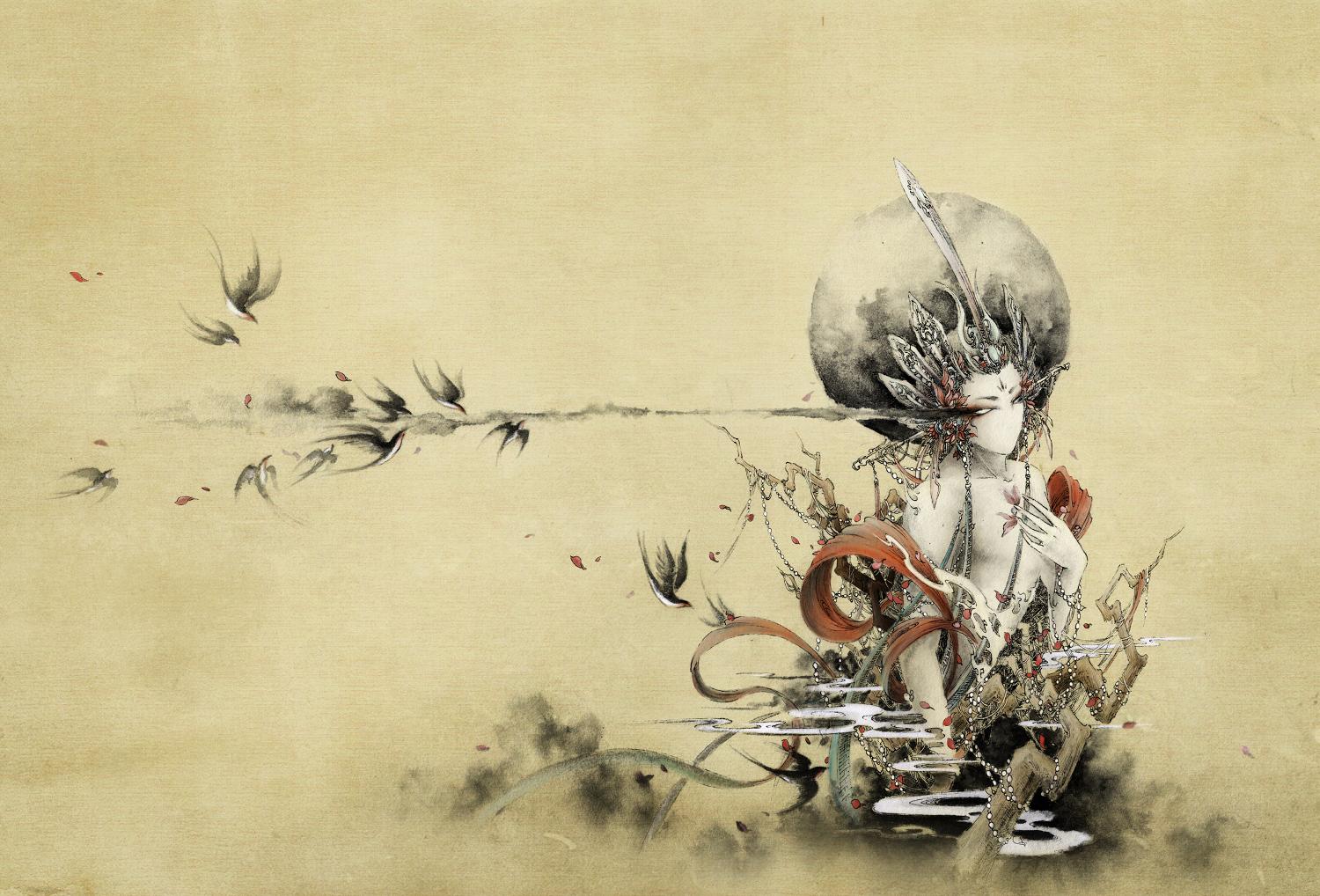 现在网络上流行的一些古风句子,是否真正称得