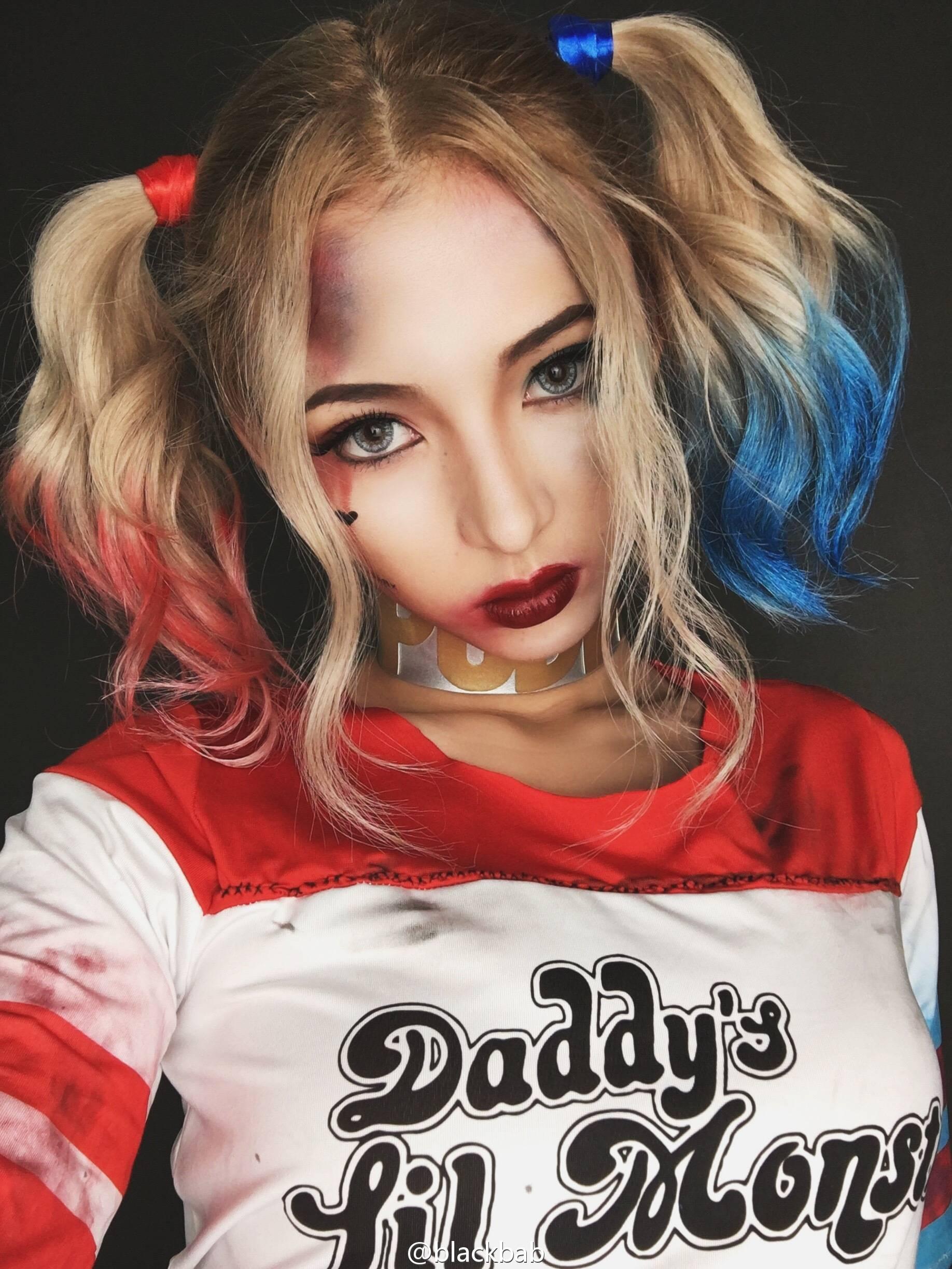 该如何化自杀小队哈莉奎恩小丑女的妆