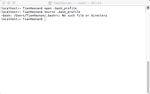 mac下创建bash_profile的问题? - Mac - 知乎