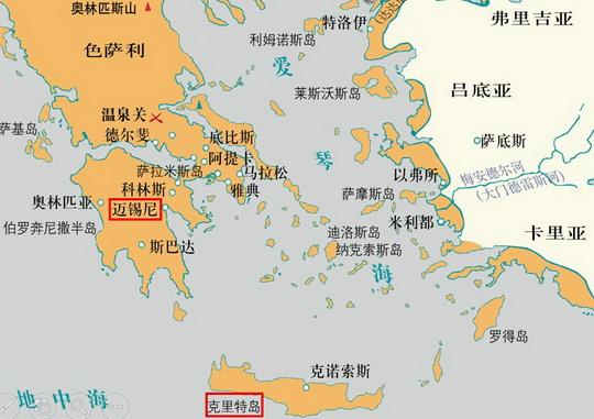 小亚细亚半岛地图位置图片