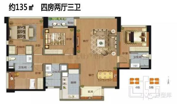 6个三代居户型万科中海谁与争锋