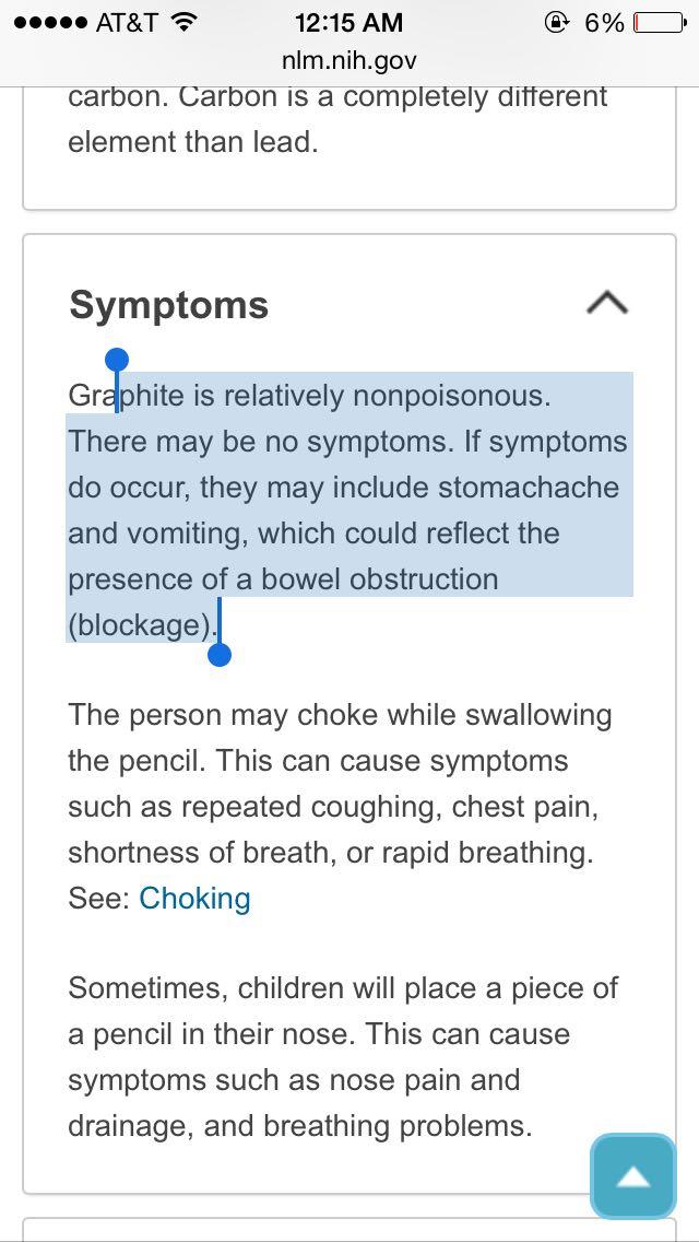 铅笔芯有毒吗? - Yirgacheffe 的回答 - 知乎