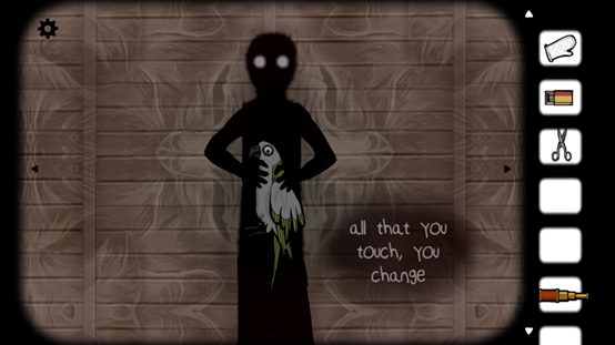 crow 将白色方块放入了锈湖.