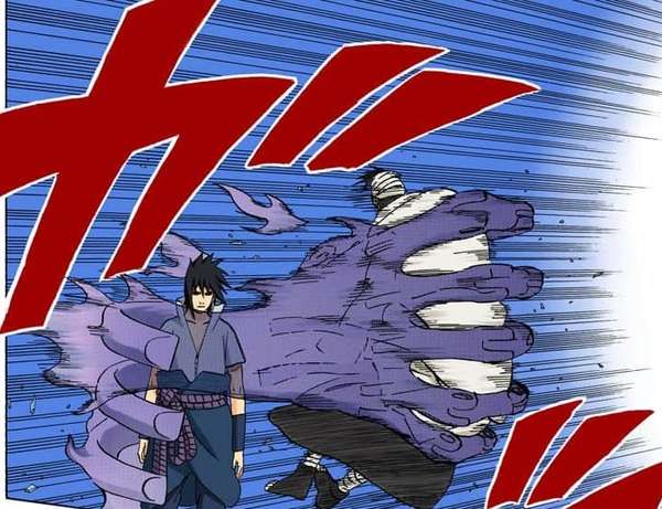 此外须佐能乎还有一个用法:就是像这样只用一只手(或者不用),而肋骨