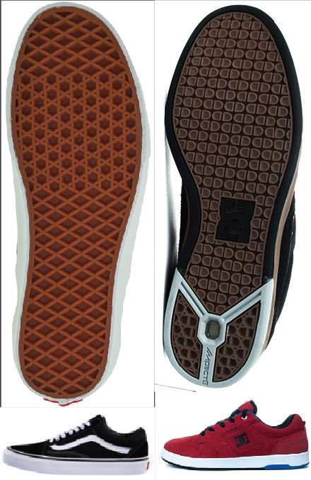 足球鞋鞋底花纹篮球鞋鞋底花纹羽毛球鞋鞋底花纹各针对该运动类型作了