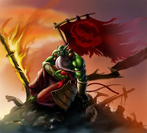 蟹腰 很遗憾,并没有 war3里的剑圣,都是来自火刃氏族的战士 火刃氏 