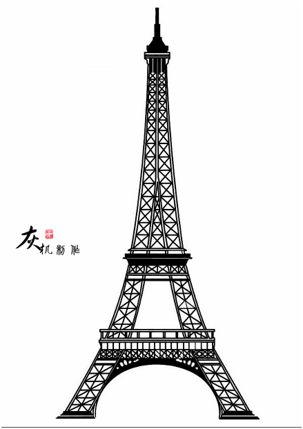 埃菲尔铁塔制作正式版ii- 图纸工具篇