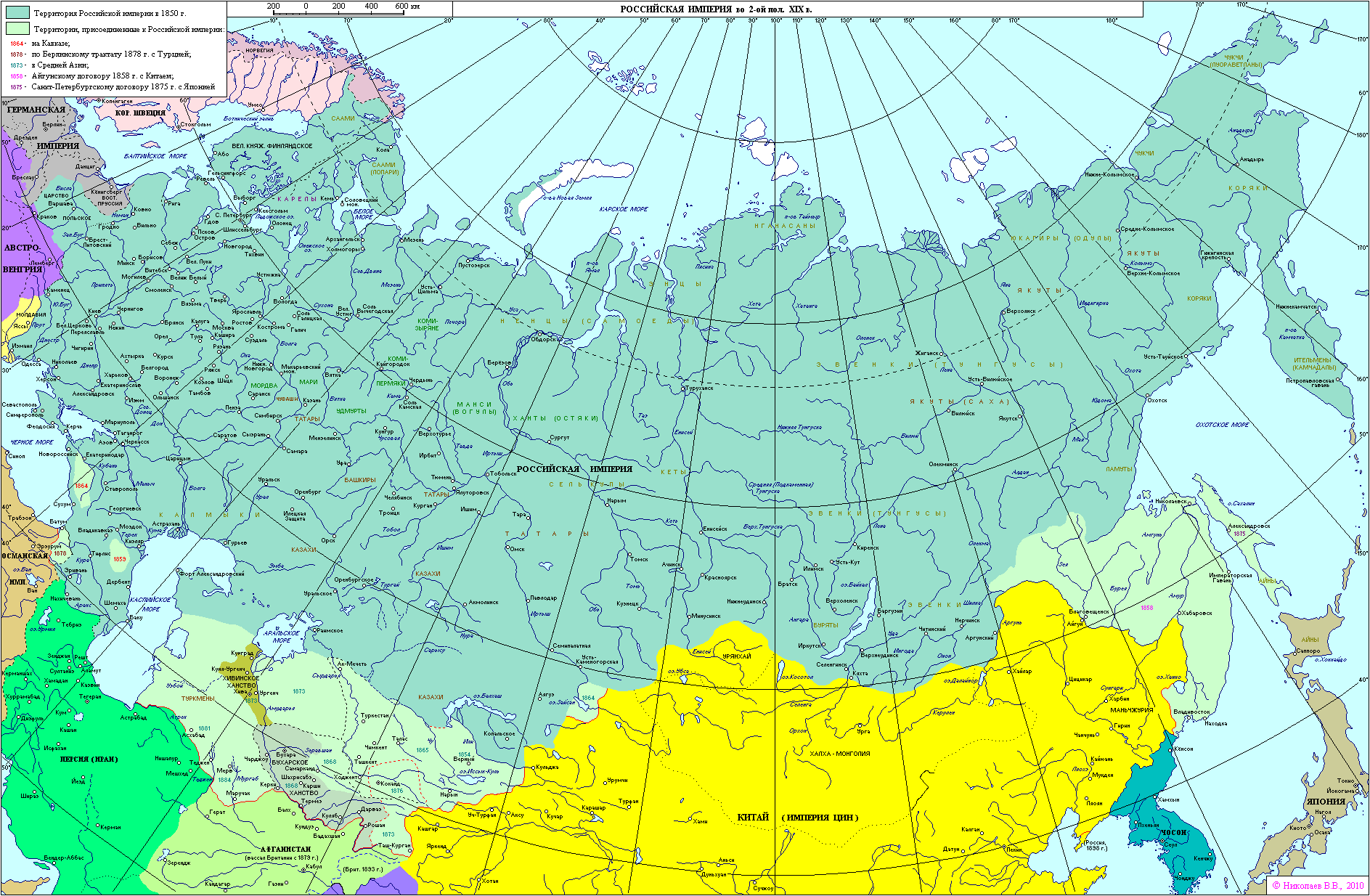 地图看世界俄罗斯帝国使命征服民族使命