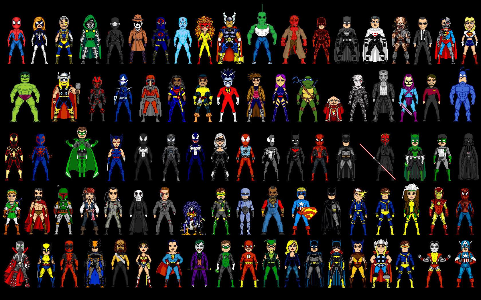 大家有没有超级英雄的壁纸哦？ - 知乎