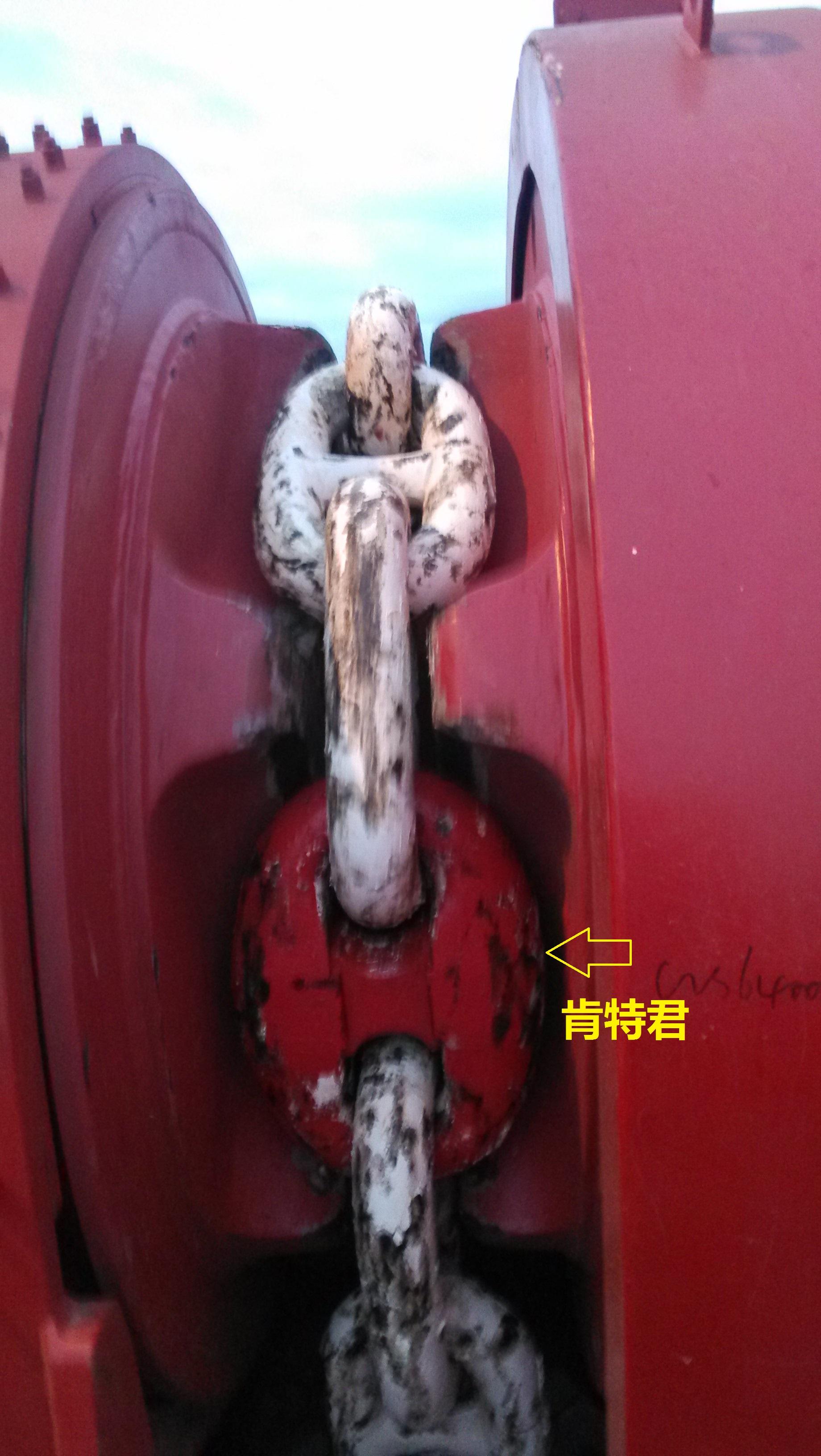 锚链为毛一节是27.5米