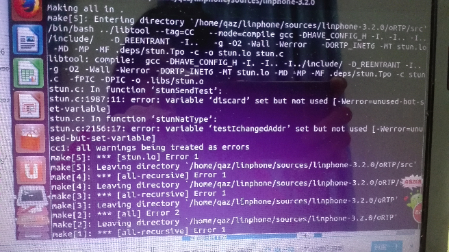 linphone编译时出错? - Ubuntu - 知乎