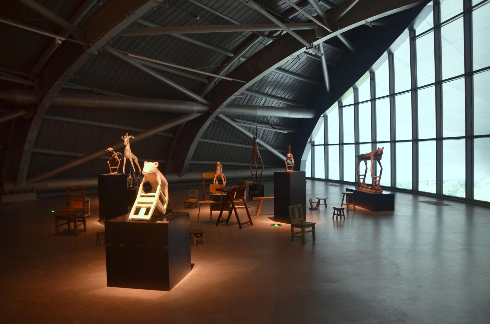 我是十一去的南京,因为关注南艺美术馆的公众号很久,便想去看看,去了