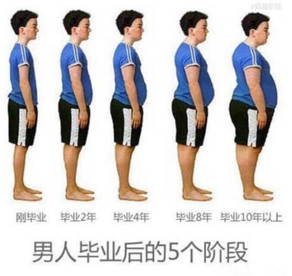 是时候放出这张图了 男人一样变胖