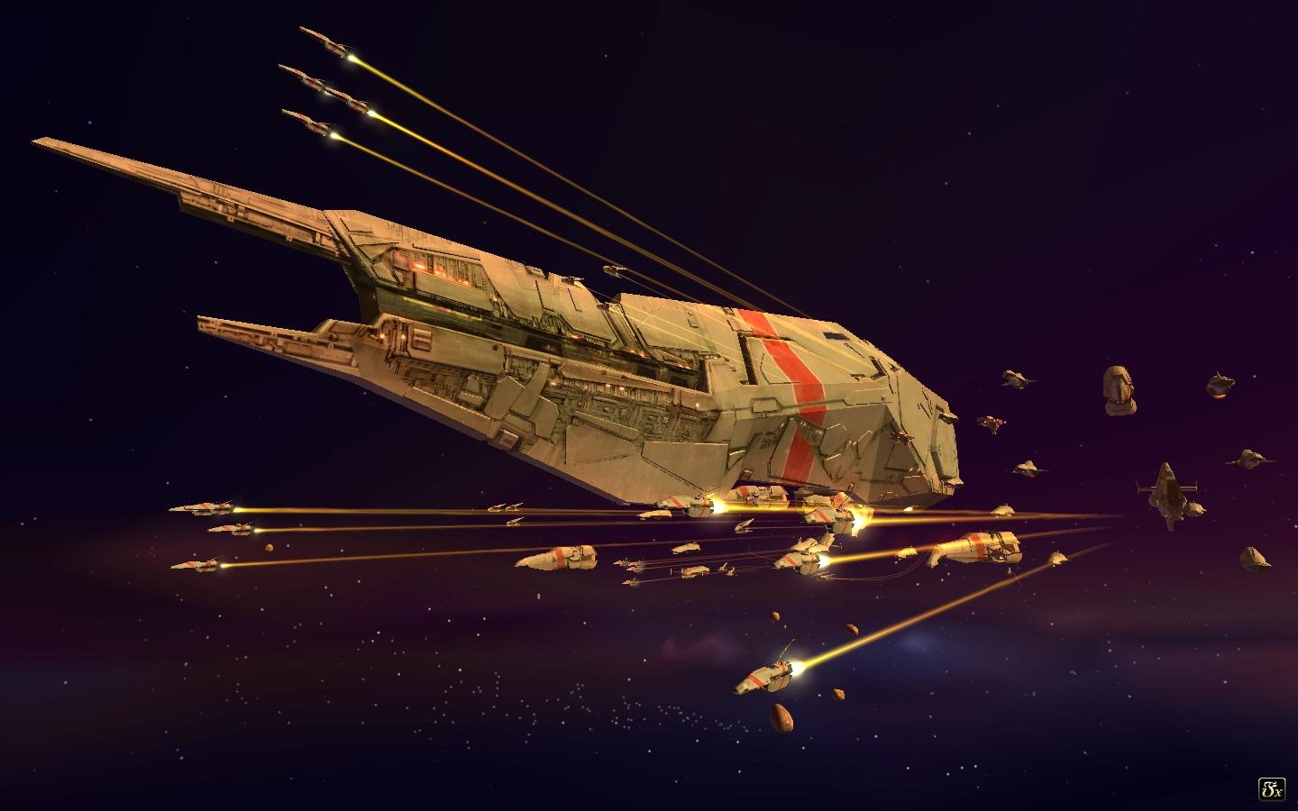 科幻作品中有哪些漂亮的太空飞船