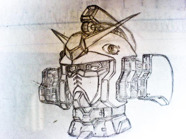 从来不是专业选手也能玩得很开心④部分手绘旧作三高达头特辑