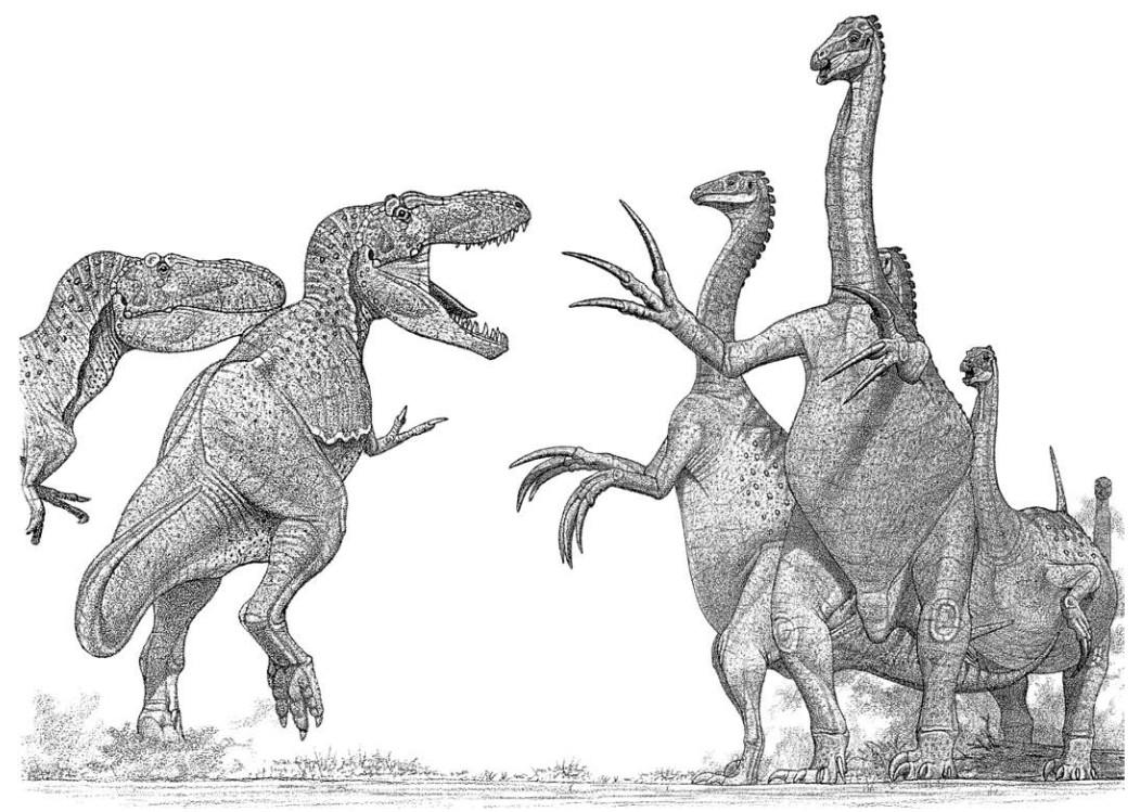 Тарбозавр Теризинозавр