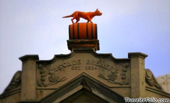 cascade 的标志是澳洲人手上灭绝的袋虎