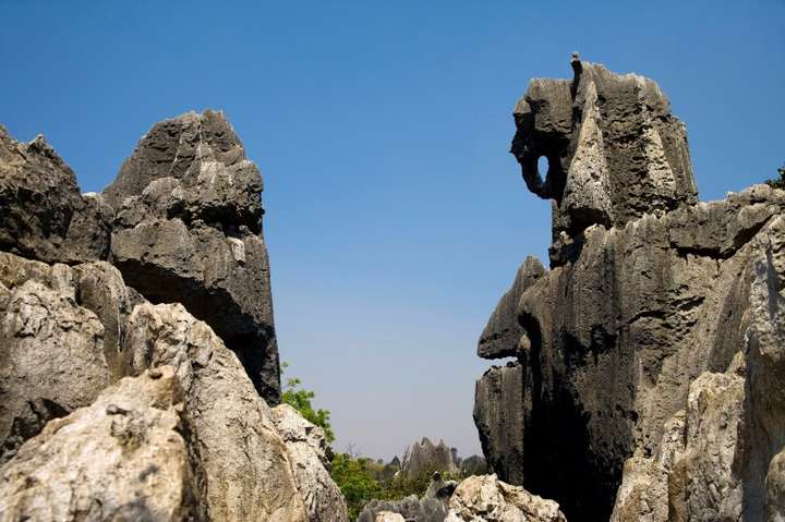 象据石台(这是所有景观中最形象的一处了,但也就只此一处……)