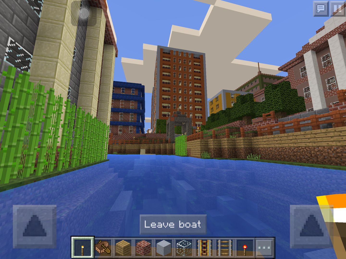 大神们看过来 这是一个pe玩家的minecraft城市 知乎