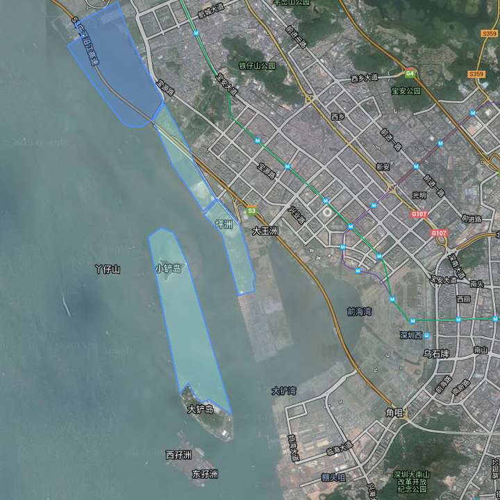 深圳填海区域有哪些图片