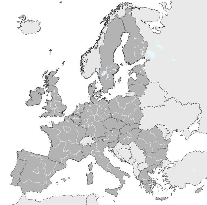欧洲政区图简笔画图片