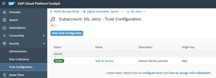 SAP Cloud Platform 上CPI的初始化工作