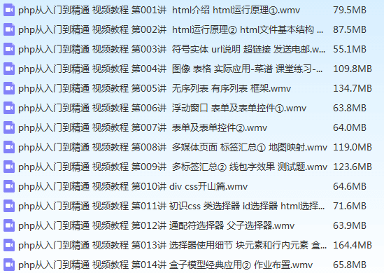 如何购买php课程视频教程下载  第1张