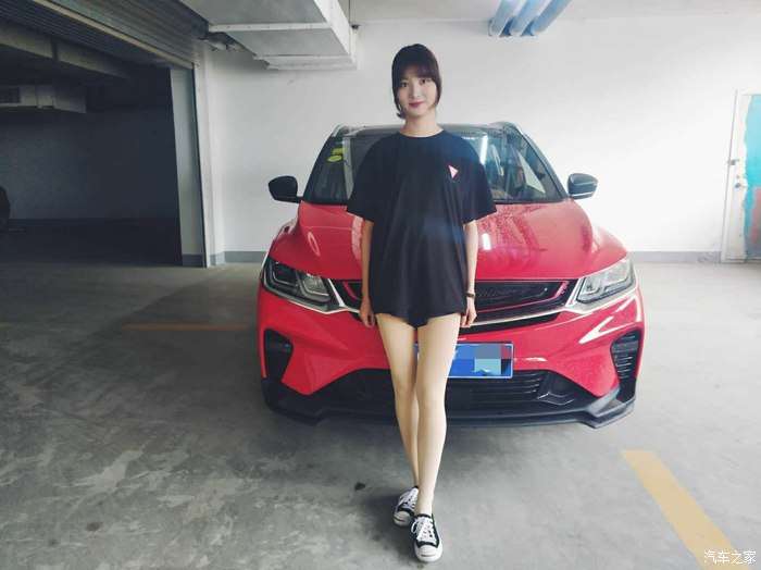 吉利缤越和少女车库里的美照 高颜值 高动力高配置 知乎
