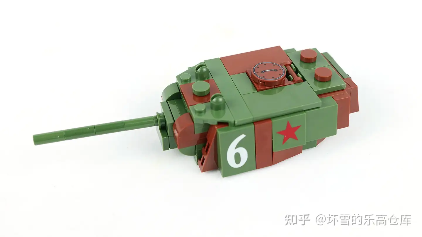 由KV-2返璞归真，全冠积木的KV-1重型坦克表现如何呢？ - 知乎