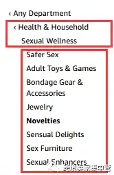 在亚马逊上卖成人用品的小明 