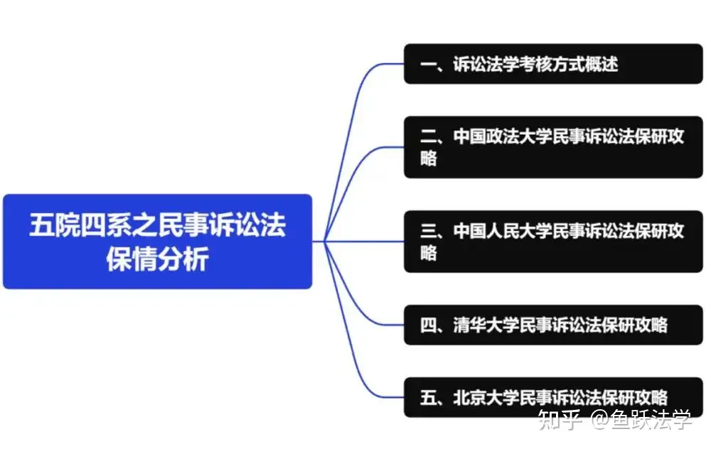 魔法保研录丨五院四系之民事诉讼法保研深度报告- 知乎