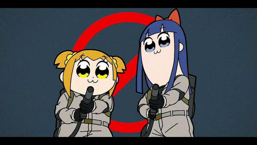 Pop Team Epic 第9话原型考察 Ghost Busters 知乎