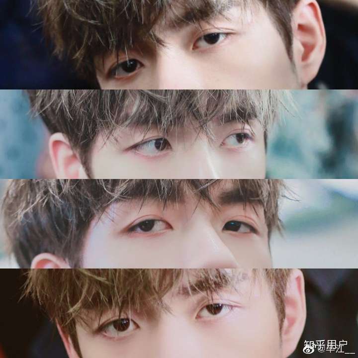 我贴个图就跑 下垂眼看起来很丧,但垂着眼看你的时候根本无法呼吸,太