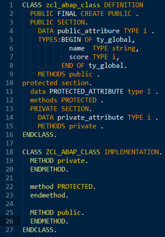 ABAP CCDEF是什么