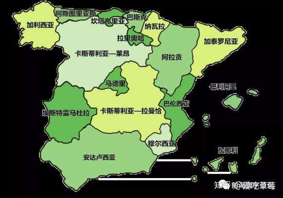 微信:iicctzym ,公众号:前海寰宇资讯 西班牙是西欧国家人口密度最低