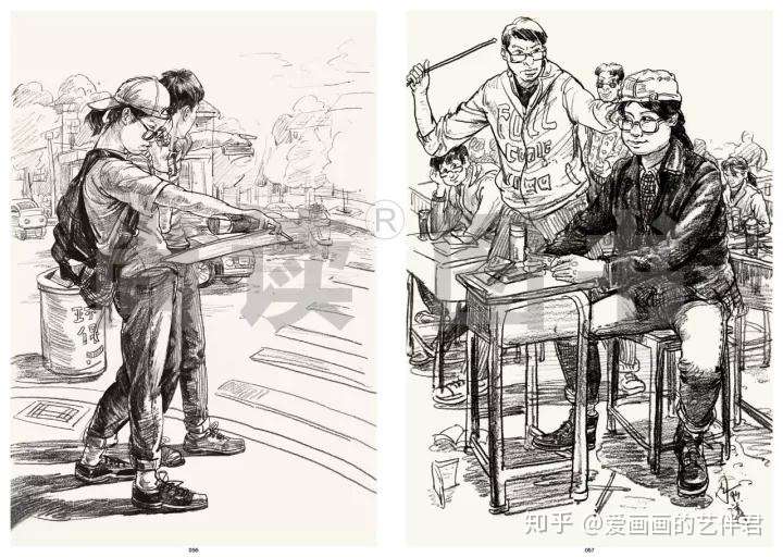 艺伴干货 面对校考速写 你最怕考到哪种题型 知乎