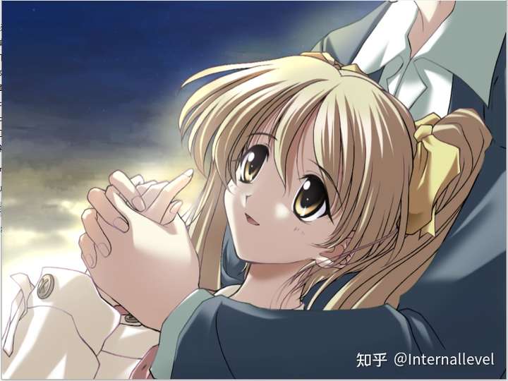 《clannad》古河渚和柊胜平.