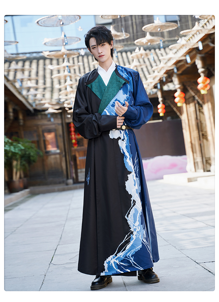 有哪些男装汉服原创汉服店铺 知乎