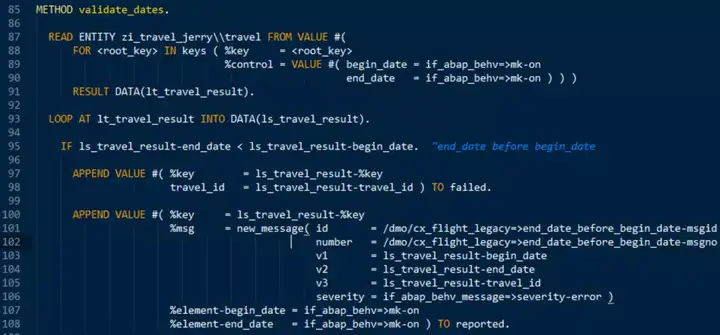 Restful ABAP Programming模型系列二：Action和Validation的实现