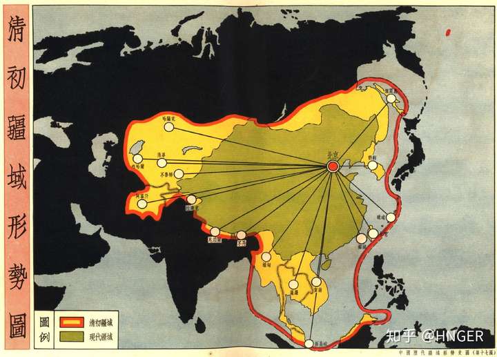 hnger 多次被隔屏开除汉籍的大中华主义者 在民国时代,领土的概念和