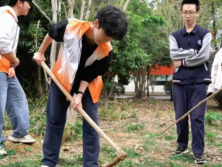 “植”此青绿 润育桃李丨富阳校区开展植树节主题活动(图6)