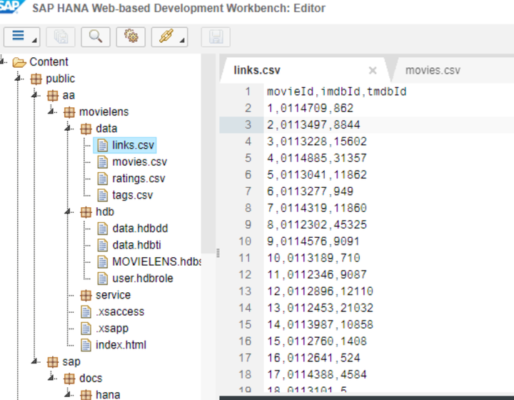 如何使用SAP HANA Web-based Development工具进行SQLScript练习