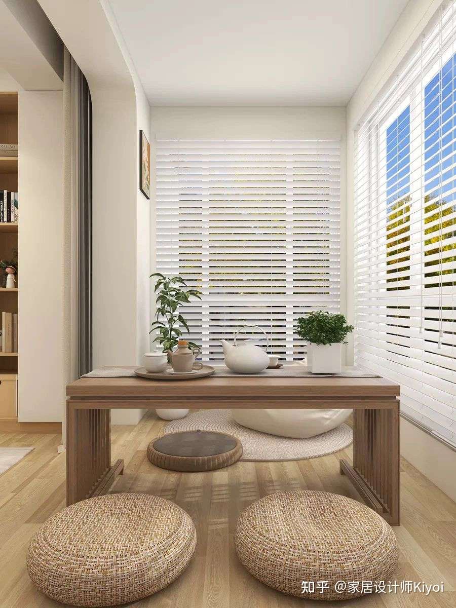 家居设计师kiyoi 的想法: 把茶吧搬进阳台,休闲和实用性都可!