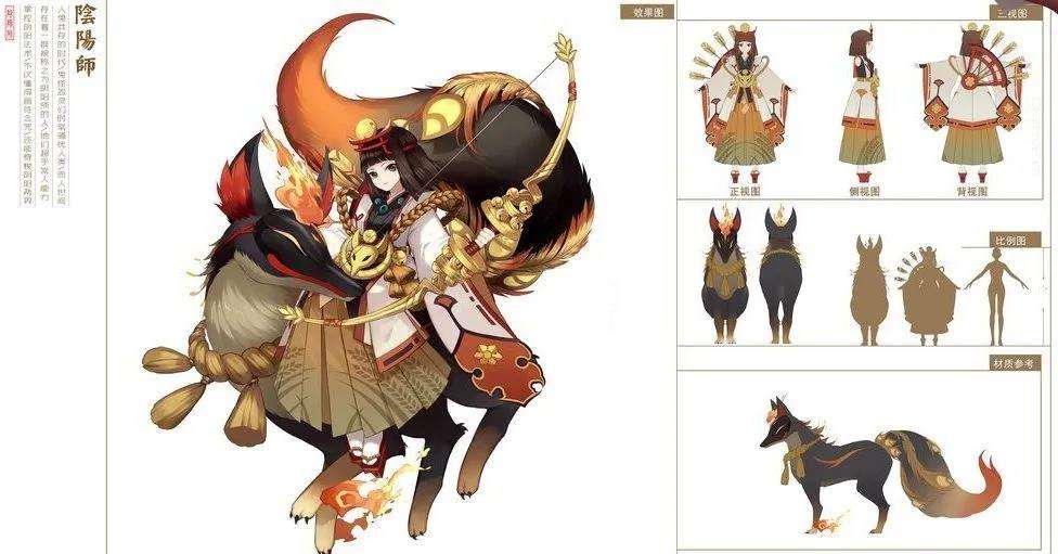 阴阳师 的角色设计解析 怎么设计原画人物 知乎