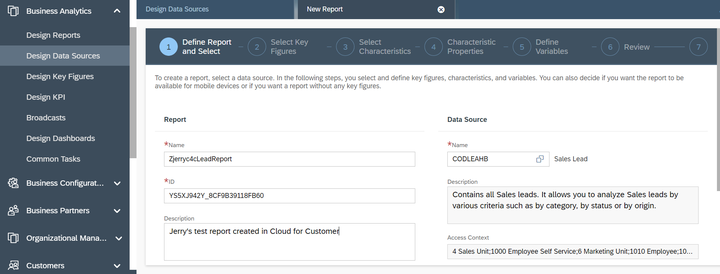 SAP Cloud for Customer里的Data Source怎么使用