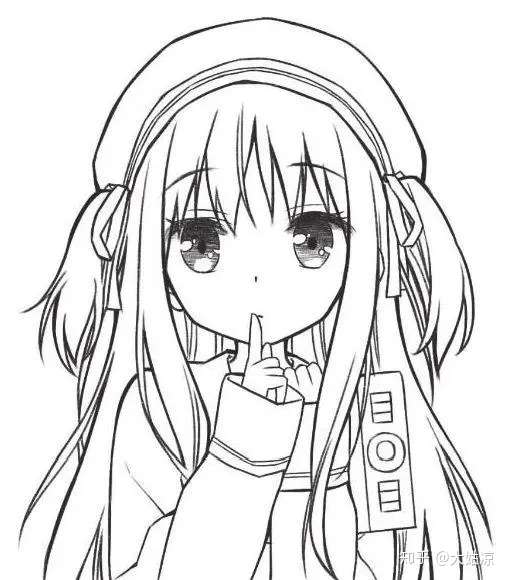 Q版 板绘q版人物简笔画步骤教程 知乎