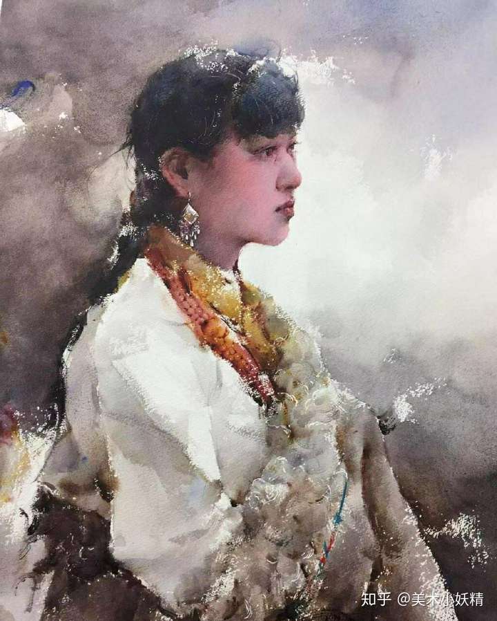 大神写生色彩人物